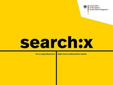 Cover photo of the brochure "search:x"
